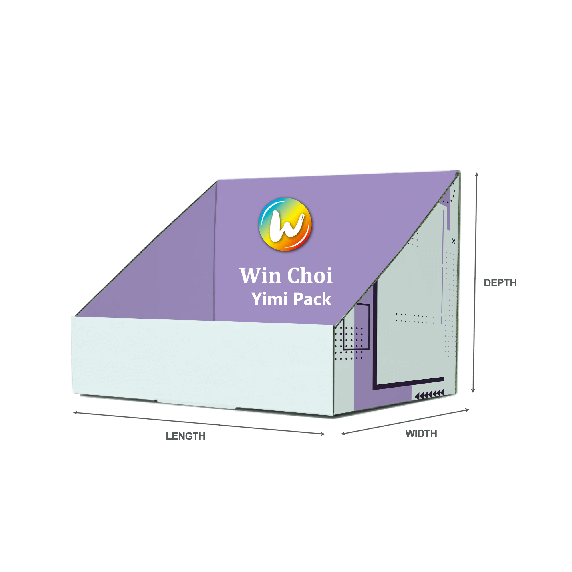 Custom Angled Display Trays